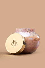 Earthy Glow - Lid Jar Candle | Pink | Garden Rhapsody