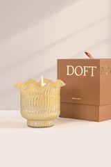 Flower Cut - Votive Candle | Yellow | Venetian Bergamot