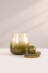 Cosmic Hues - Lid Jar Candle | Olive Green | Sage Cleanse