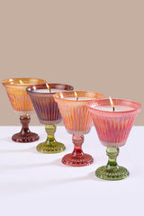 Sundae - Footed Candles | Variety Set Of 4