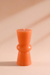 Modern Duo- Pillar Candle (M) & Diffuser | Orange | Summer Nectar