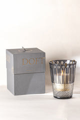 Royal - Hurricane Candle | Smoke | White Amber & Tonka
