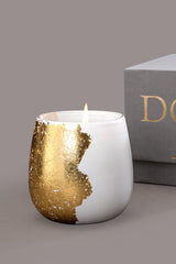 Modern Matte Candle | White | Mahogany Musk