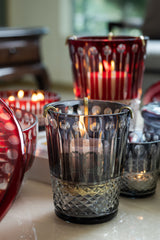 Royal - Hurricane Candle | Smoke | White Amber & Tonka