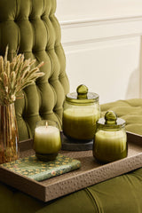 Cosmic Hues - Lid Jar Candle | Olive Green | Sage Cleanse