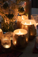 Modern Matte Candle | White | Mahogany Musk