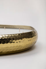 Infinity - Tray Candle | Gold | Damask Rose