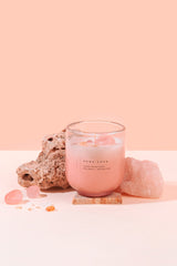 Pure Love Candle - Crystal Energy | Rose Quartz